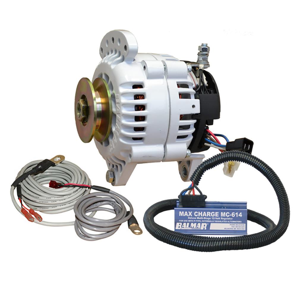 BALMAR 60-YP-MC-100-SV ALTERNATOR 100 AMP KIT 12V 3.15 INCH DUAL FOOT SADDLE SINGLE VEE PULLEY REGULATOR & TEMP SENSOR - High quality product image showing BALMAR 60-YP-MC-100-SV ALTERNATOR 100 AMP KIT 12V 3.15 INCH DUAL FOOT SADDLE SINGLE VEE PULLEY REGULATOR & TEMP SENSOR details and features BALMAR 60-YP-MC-100-SV ALTERNATOR 100 AMP KIT 12V 3.15 INCH DUAL FOOT SADDLE SINGLE VEE PULLEY REGULATOR & TEMP SENSOR - High quality product image showing BALMAR 60-YP-MC-100-SV ALTERNATOR 100 AMP KIT 12V 3.15 INCH DUAL FOOT SADDLE SINGLE VEE PULLEY REGULATOR & TEMP SENSOR details and features