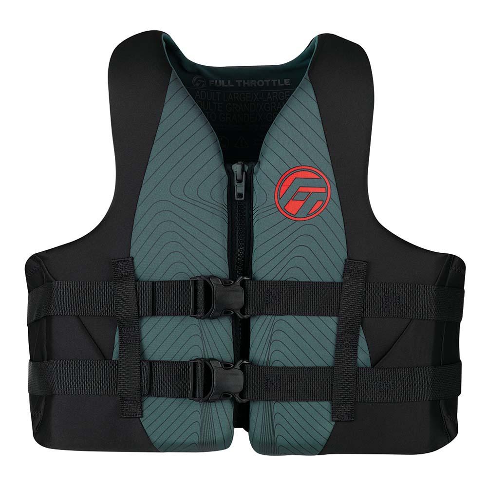 FULL THROTTLE 142100-701-080-22 ADULT RAPID-DRY LIFE JACKET - 2XL/4XL - GREY/BLACK from The Twister Group FULL THROTTLE 142100-701-080-22 ADULT RAPID-DRY LIFE JACKET - 2XL/4XL - GREY/BLACK - The Twister Group Tools product