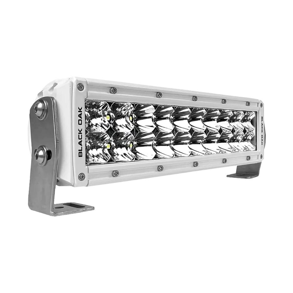 BLACK OAK 10CM-D5OS PRO SERIES DOUBLE ROW COMBO 10 INCH LIGHT BAR - WHITE from The Twister Group BLACK OAK 10CM-D5OS PRO SERIES DOUBLE ROW COMBO 10 INCH LIGHT BAR - WHITE - The Twister Group Tools product