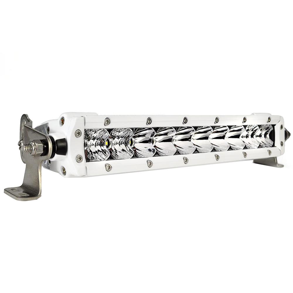 BLACK OAK 10CM-S5OS Pro Series 3.0 Single Row 10 INCH LED Light Bar - Combo Optics - White Housing from The Twister Group BLACK OAK 10CM-S5OS Pro Series 3.0 Single Row 10 INCH LED Light Bar - Combo Optics - White Housing - The Twister Group Tools product