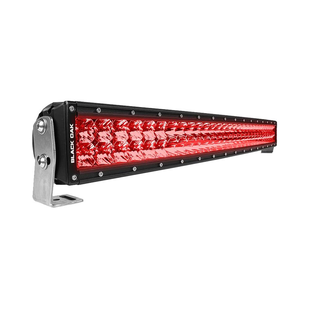 BLACK OAK 30CR-D3OS CURVED DOUBLE ROW COMBO RED PREDATOR HUNTING 30 INCH LIGHT BAR - BLACK - High quality product image showing BLACK OAK 30CR-D3OS CURVED DOUBLE ROW COMBO RED PREDATOR HUNTING 30 INCH LIGHT BAR - BLACK details and features BLACK OAK 30CR-D3OS CURVED DOUBLE ROW COMBO RED PREDATOR HUNTING 30 INCH LIGHT BAR - BLACK - High quality product image showing BLACK OAK 30CR-D3OS CURVED DOUBLE ROW COMBO RED PREDATOR HUNTING 30 INCH LIGHT BAR - BLACK details and features