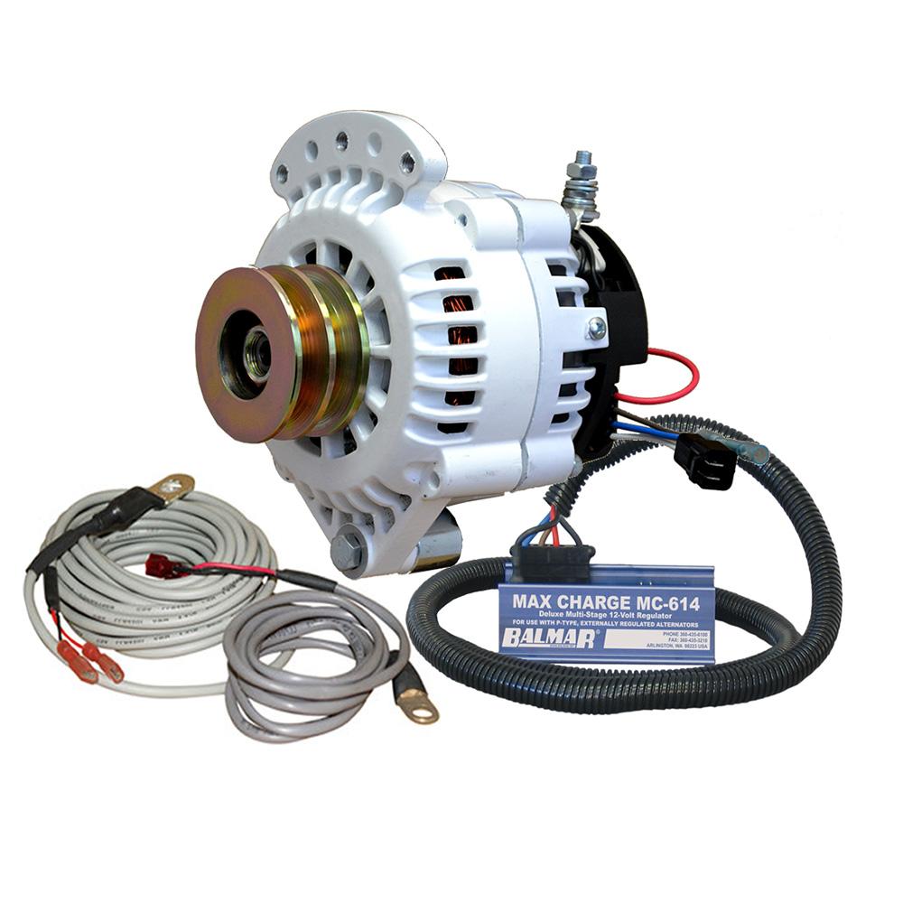 BALMAR 621-VUP-MC-100-DV ALTERNATOR 100 AMP KIT 12V 1-2 INCH SINGLE FOOT SPINDLE MOUNT DUAL VEE PULLEY REGULATOR & TEMP SENSOR - High quality product image showing BALMAR 621-VUP-MC-100-DV ALTERNATOR 100 AMP KIT 12V 1-2 INCH SINGLE FOOT SPINDLE MOUNT DUAL VEE PULLEY REGULATOR & TEMP SENSOR details and features BALMAR 621-VUP-MC-100-DV ALTERNATOR 100 AMP KIT 12V 1-2 INCH SINGLE FOOT SPINDLE MOUNT DUAL VEE PULLEY REGULATOR & TEMP SENSOR - High quality product image showing BALMAR 621-VUP-MC-100-DV ALTERNATOR 100 AMP KIT 12V 1-2 INCH SINGLE FOOT SPINDLE MOUNT DUAL VEE PULLEY REGULATOR & TEMP SENSOR details and features