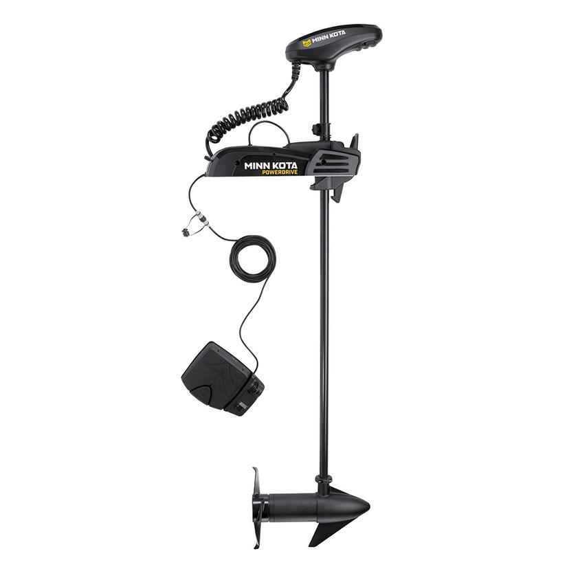 MINN KOTA 1358441 POWERDRIVE 45/FP 12V 45LB 48 INCH W/FOOT PEDAL MINN KOTA 1358441 POWERDRIVE 45/FP 12V 45LB 48 INCH W/FOOT PEDAL