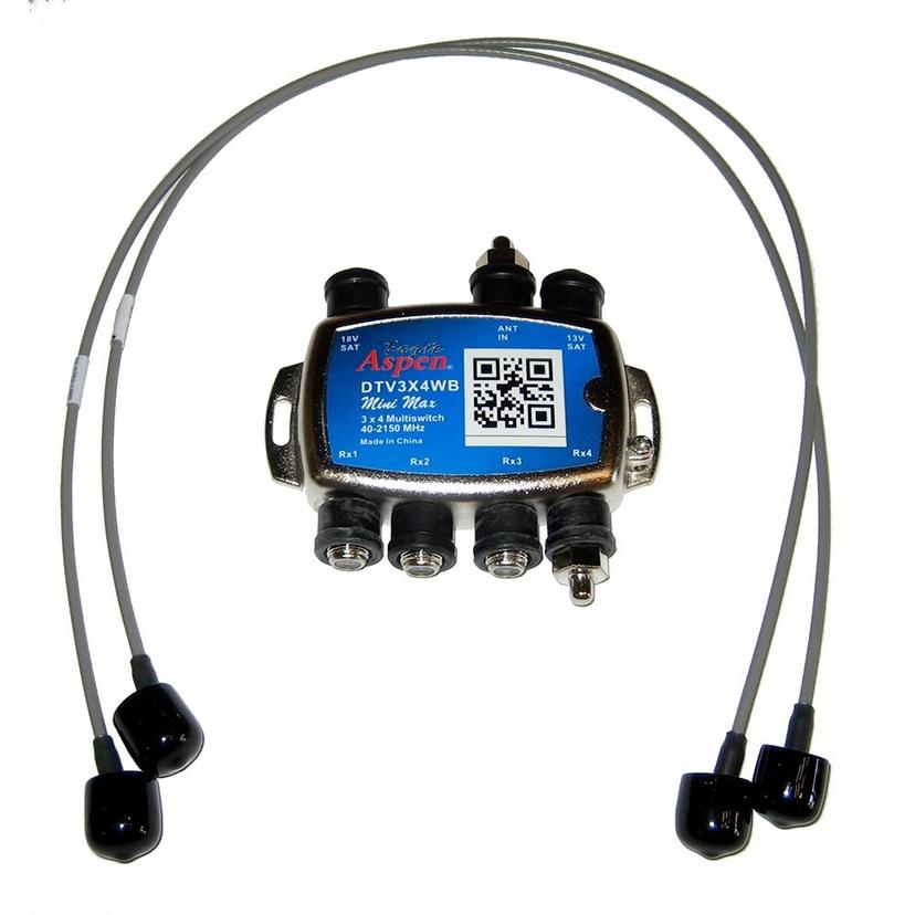 KVH 72-0678 TV Series Expansion Kit For 9-16 Directv Swm Tuners KVH 72-0678 TV Series Expansion Kit For 9-16 Directv Swm Tuners