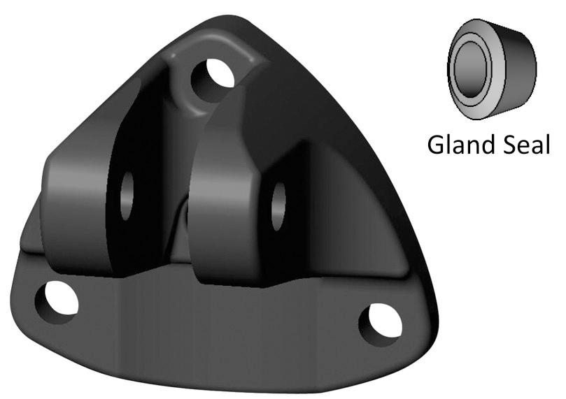 LENCO 15085-001 Upper Mounting Bracket with Gland Seal - New Style from The Twister Group LENCO 15085-001 Upper Mounting Bracket with Gland Seal - New Style - The Twister Group Tools product