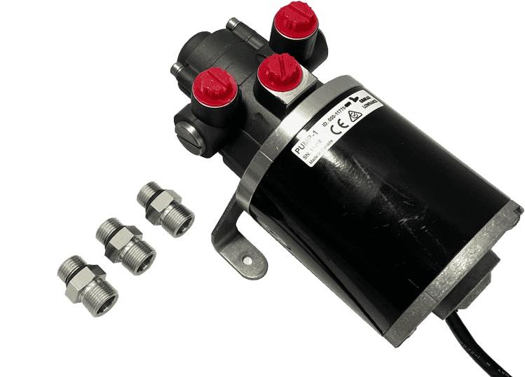 SIMRAD 000-11770-002 PUMP-1 MKII 0.8L 12v Reversible Hydraulic Pump Up to 14cui SIMRAD 000-11770-002 PUMP-1 MKII 0.8L 12v Reversible Hydraulic Pump Up to 14cui