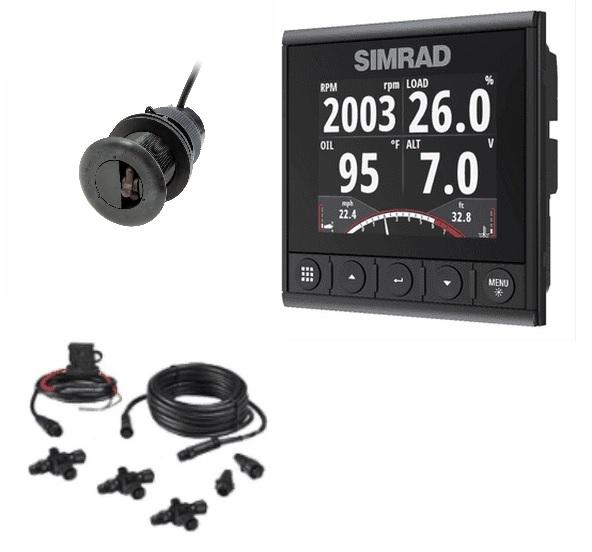 SIMRAD 000-13293-002 IS42 Speed/Depth Pack with DST810 Transducer from The Twister Group SIMRAD 000-13293-002 IS42 Speed/Depth Pack with DST810 Transducer - The Twister Group product